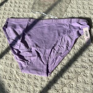 New with tag Victoria's Secret Stretch Cotton Lavender Bikini Panty